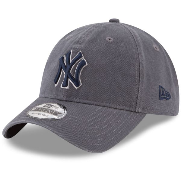 New Era 9Twenty Strapback Cap - New York Yankees charcoal
