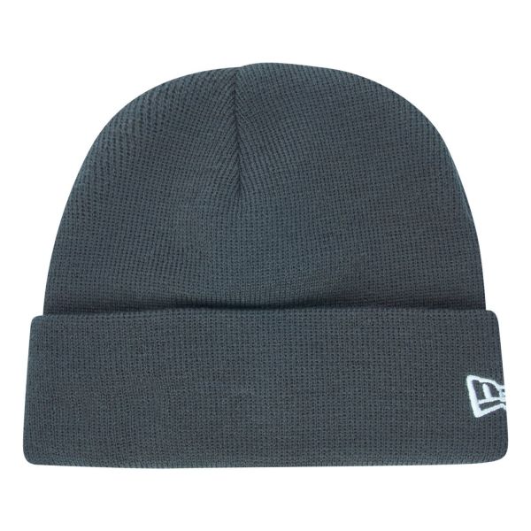 New Era Winter Beanie - SHORT CUFF charcoal