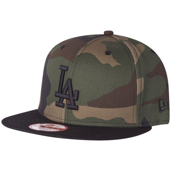 New Era 9Fifty Snapback Cap - WOOD CAMO LA Dodgers