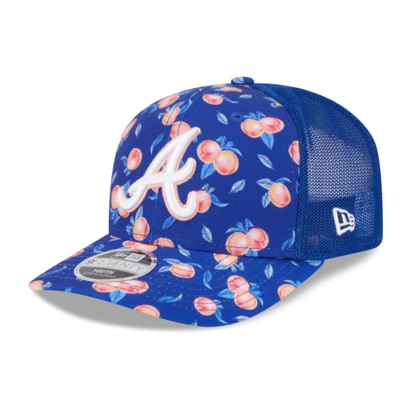 New Era Kids 9Seventy Mesh Cap PEACH Atlanta Braves