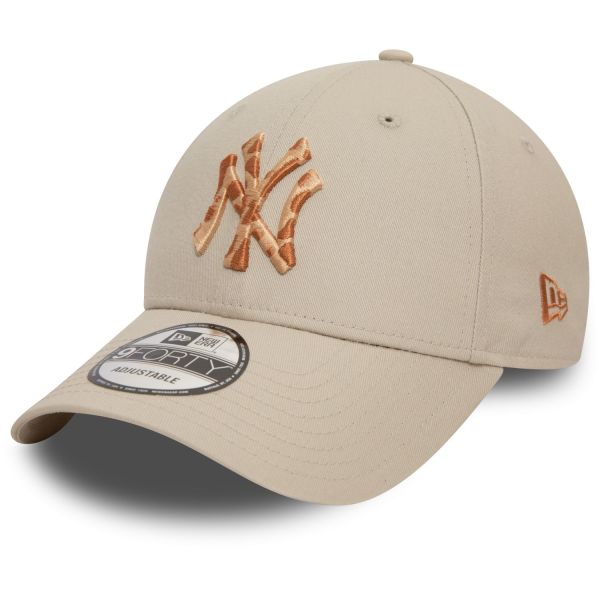 New Era 9Forty Strapback Cap - INFILL New York Yankees stone