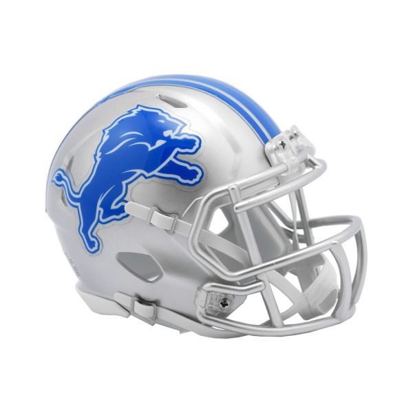 Riddell Mini Football Helm - NFL Speed Detroit Lions