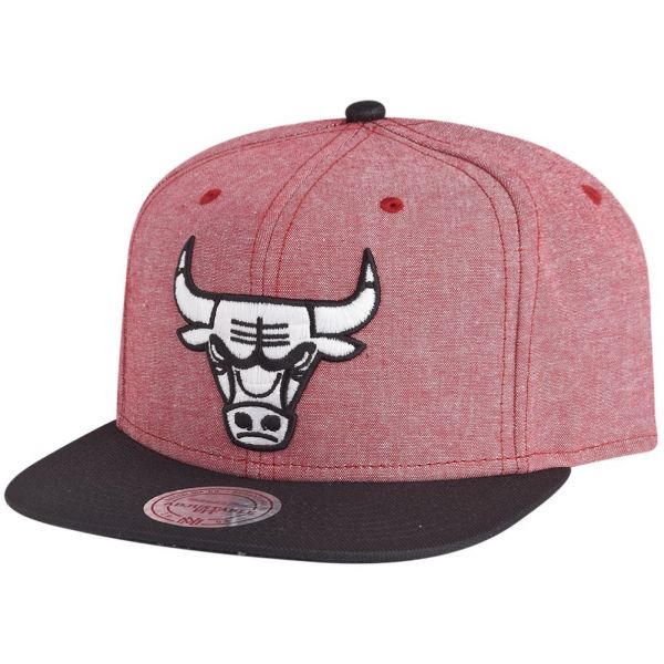 Mitchell & Ness Strapback Cap - ISLES Chicago Bulls red