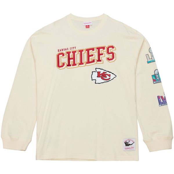Mitchell & Ness NFL Longsleeve Shirt Kansas City Chiefs