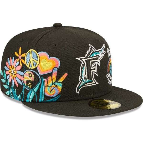 New Era 59Fifty Fitted Cap - GROOVY Miami Marlins