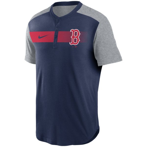 Nike MLB Boston Red Sox Dri-Fit Henley Shirt