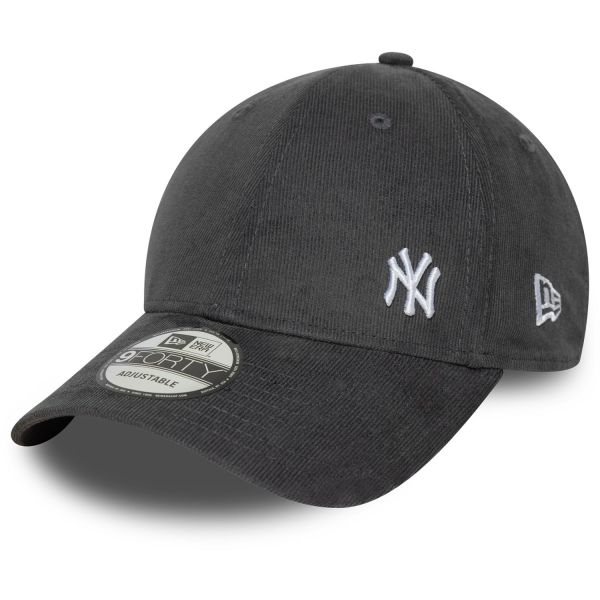 New Era 9Forty Strapback Cap CORDE New York Yankees charcoal