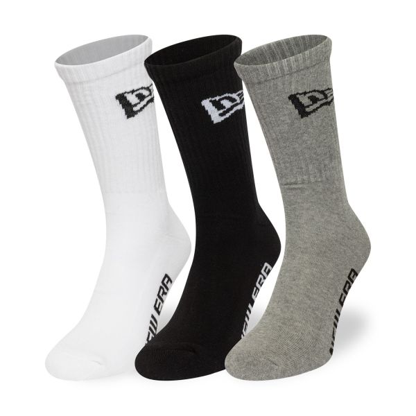 New Era Unisex Chaussettes - FLAG ANKLE 3-pack