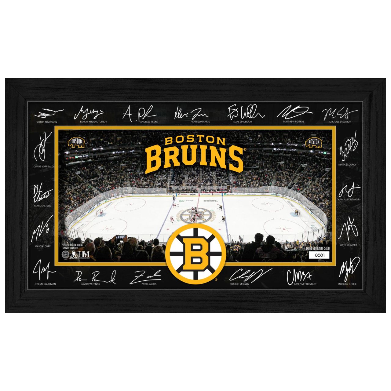 Boston Bruins 2025 NHL Signature Rink Bild