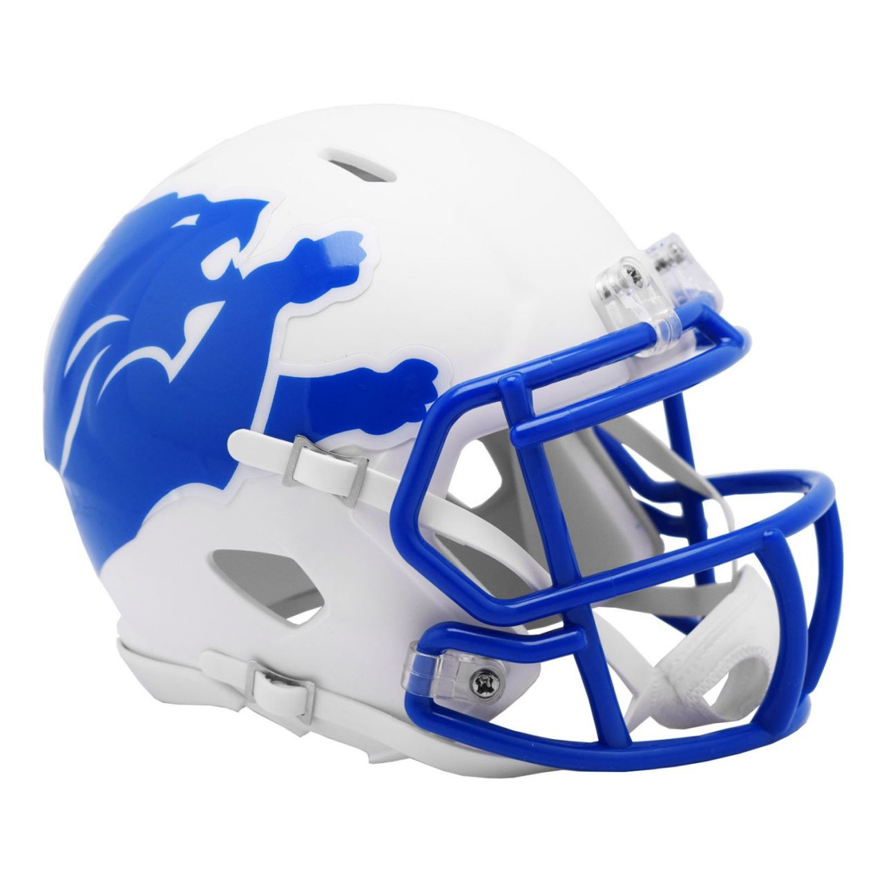 amfoo - Riddell Speed Mini Football Helm - NFL AMP Detroit Lions