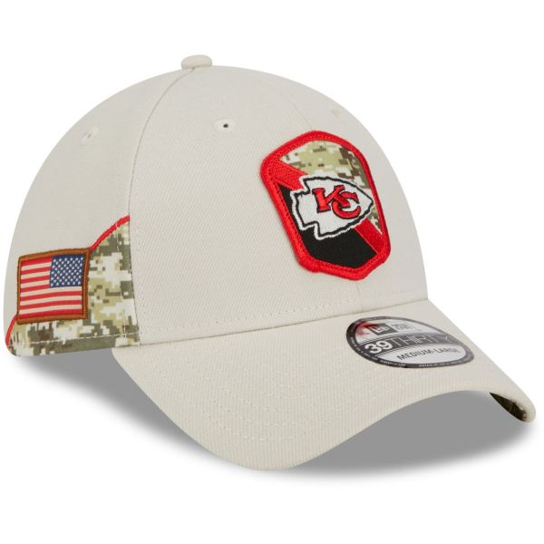 New Era 39Thirty Cap Salute to Service Kansas City Chiefs