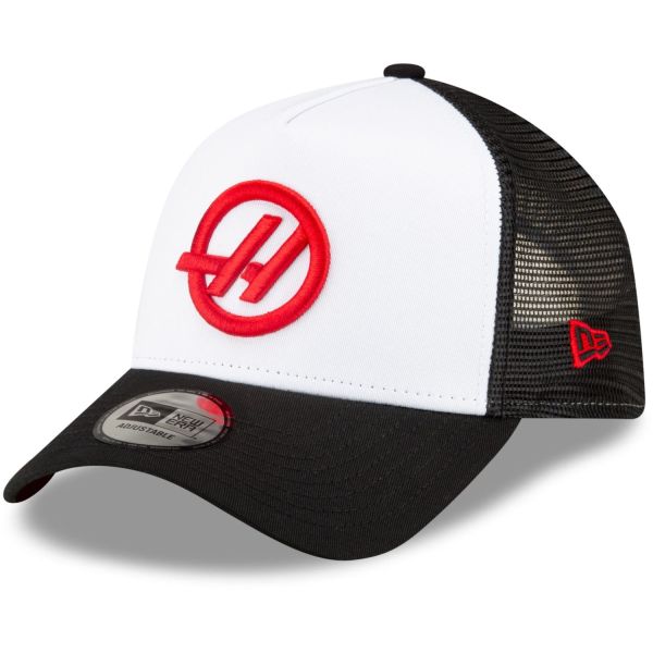 New Era A-Frame Snapback Trucker Cap - F1 HAAS