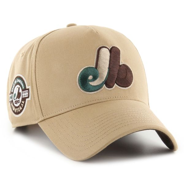 47 Brand Adjustable Cap - Cooperstowm Montreal Expos khaki
