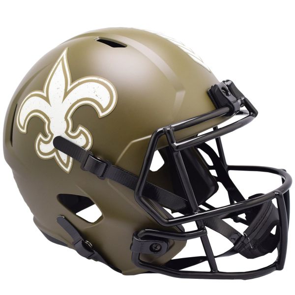 Riddell Replica Football Helmet - NFL STS New Orleans Saints