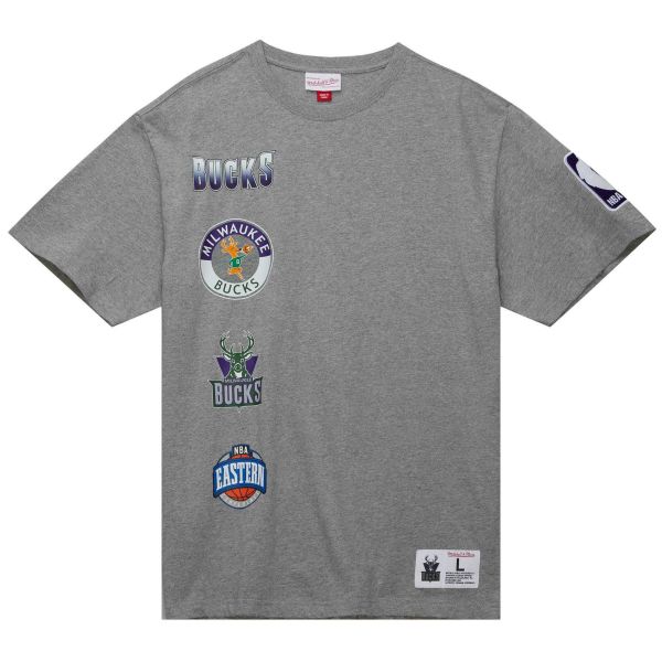 Mitchell & Ness Shirt - HOMETOWN CITY Milwaukee Bucks