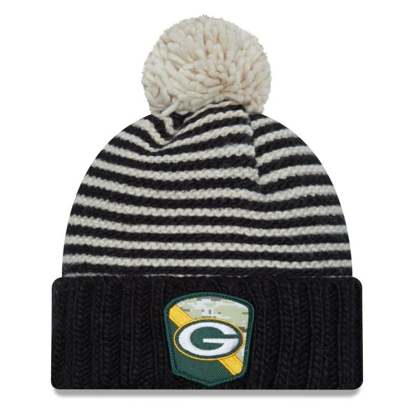 New Era Salute to Service Women's Beanie Green Bay Packers