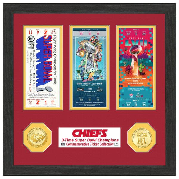 Kansas City Chiefs Super Bowl Championship Ticket Coin Bild