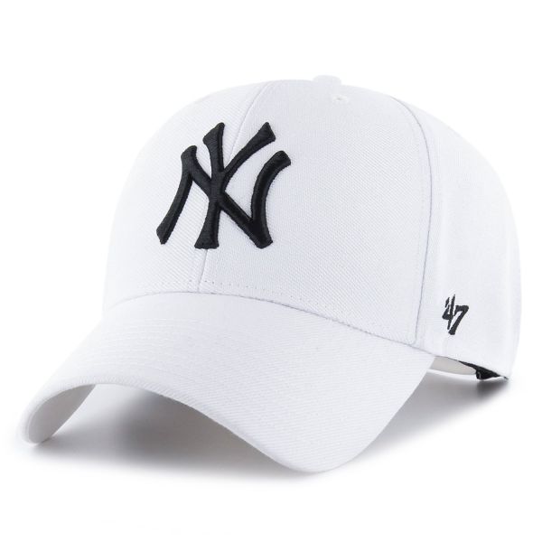 47 Brand Adjustable Cap - MLB New York Yankees weiß schwarz