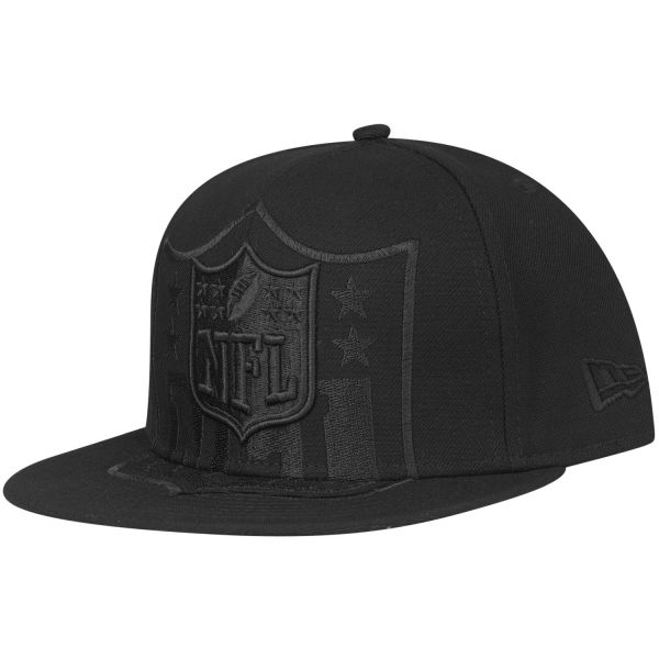New Era 59Fifty Fitted Cap - SPILL SHIELD NFL Logo schwarz