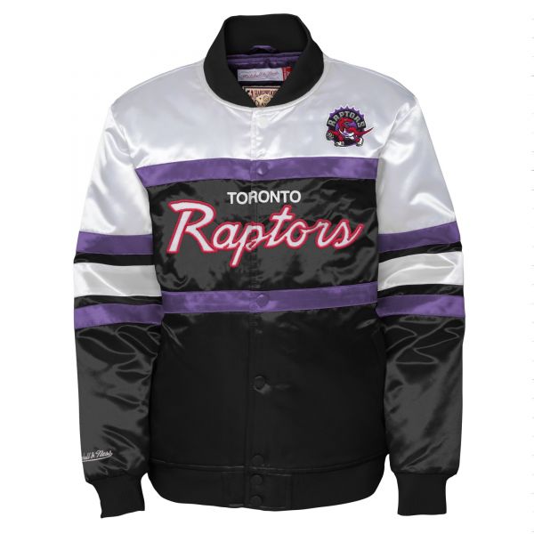 Kids Heavyweight Satin Jacket - Toronto Raptors