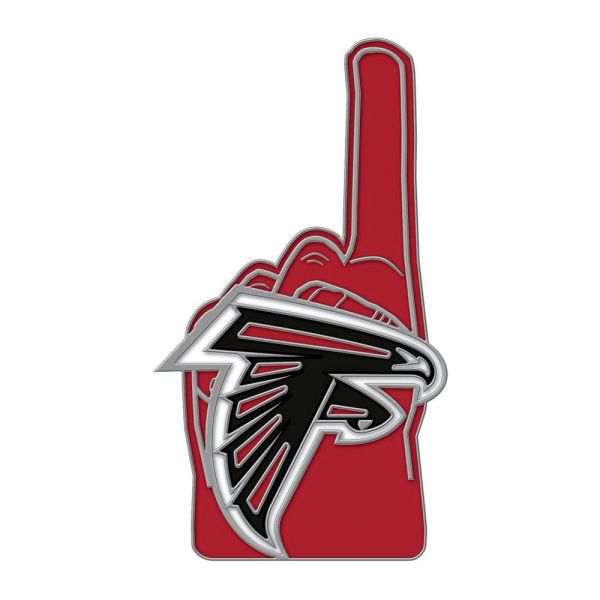 NFL Universal Bijoux Caps PIN Atlanta Falcons Doigt
