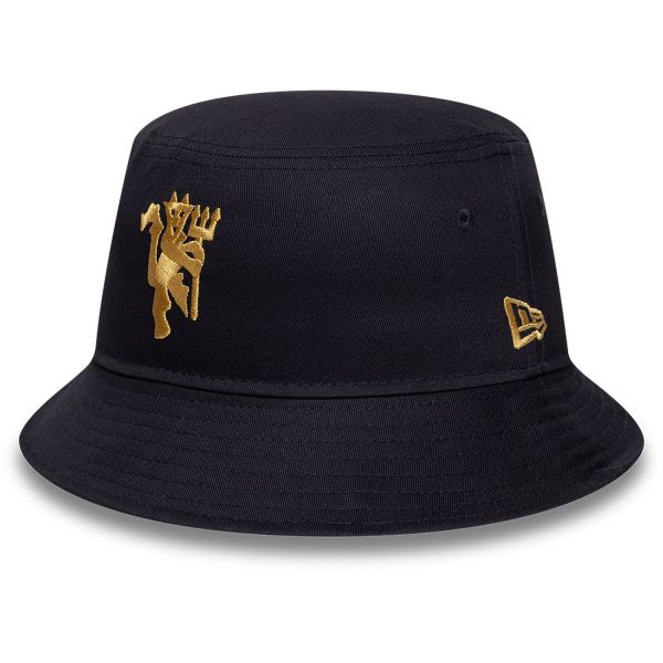 New Era Bucket Hat Mütze - GOLD LOGO Manchester United