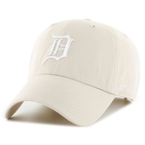 47 Brand Strapback Cap - CLEAN UP Detroit Tigers bone