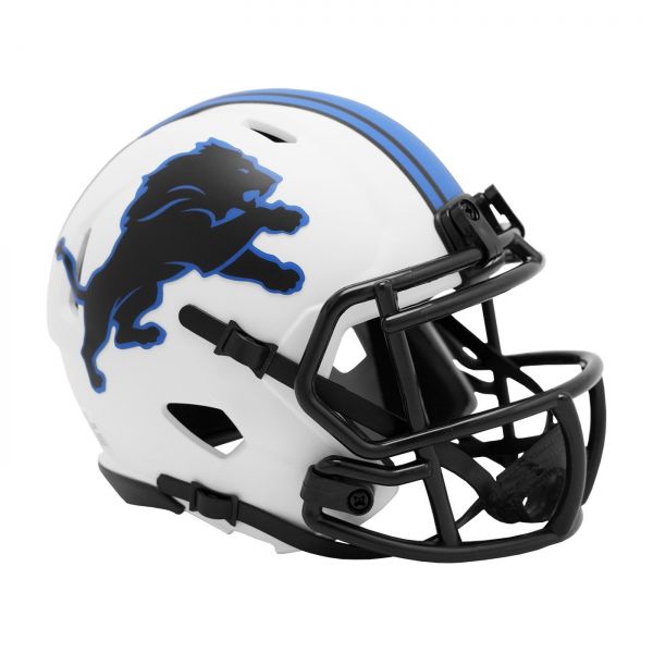 Riddell Speed Mini Football Helm - LUNAR Detroit Lions