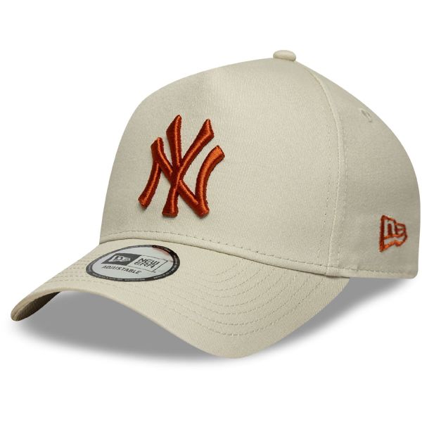 New Era A-Frame Snapback Cap - New York Yankees stone beige