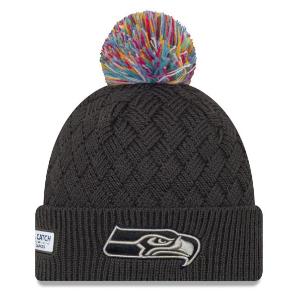 New Era Women Knit Beanie - CRUCIAL CATCH Seattle Seahawks