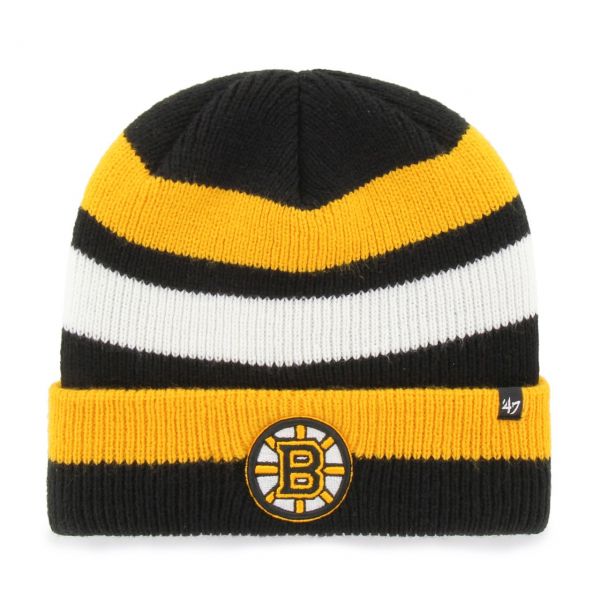 47 Brand Knit Beanie - SHORTSIDE Boston Bruins schwarz
