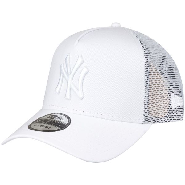 New Era 9Forty A-Frame Trucker Cap - New York Yankees weiß