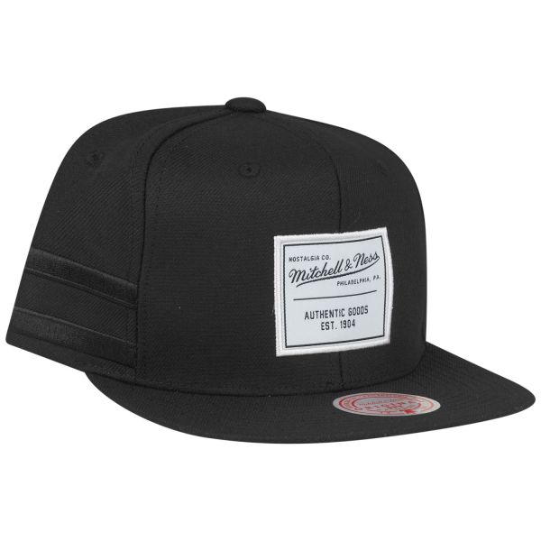 Mitchell & Ness Snapback Cap - GAMEDAY PATCH noir