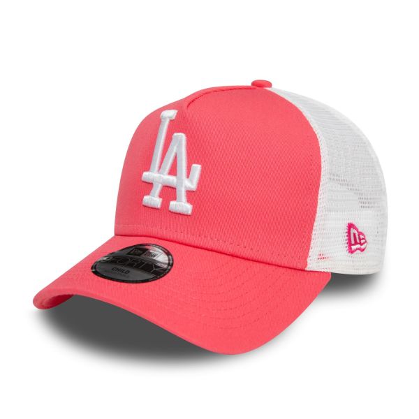 New Era Kids Trucker Cap - Los Angeles Dodgers pink