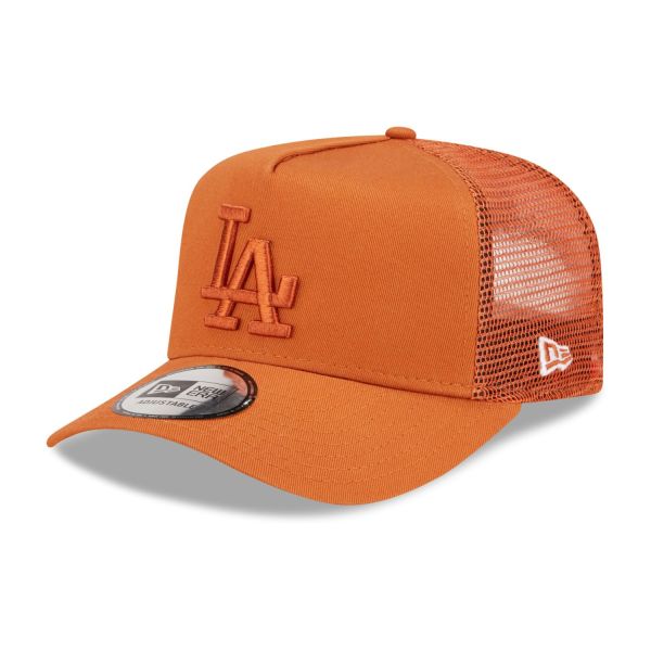 New Era Kinder Trucker Cap - Los Angeles Dodgers toffee