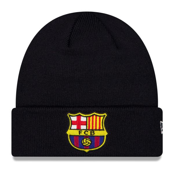 New Era Knit Beanie - CORE CUFF FC Barcelona navy