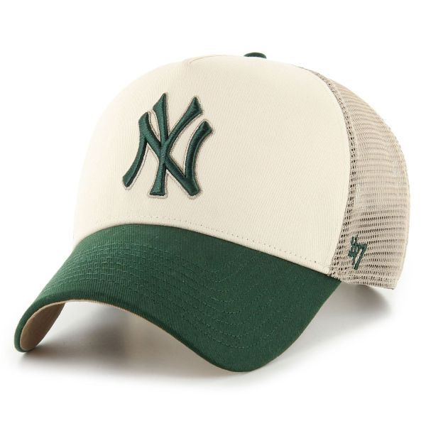 47 Brand Trucker Cap - OFFSIDE DT New York Yankees beige