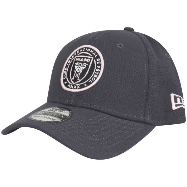 New Era 39Thirty Stretch Cap - MLS Inter Miami charcoal