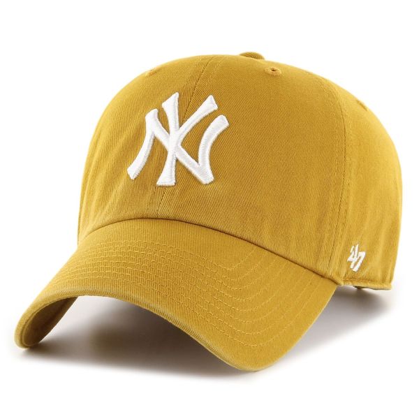 47 Brand Adjustable Cap - CLEAN UP New York Yankees gold