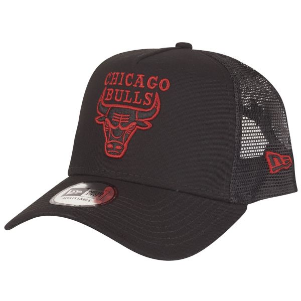 New Era Adjustable Trucker Cap - NBA Chicago Bulls black