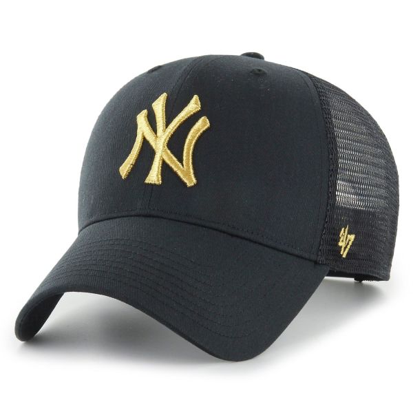 47 Brand Trucker Cap - BRANSON Metallic New York Yankees