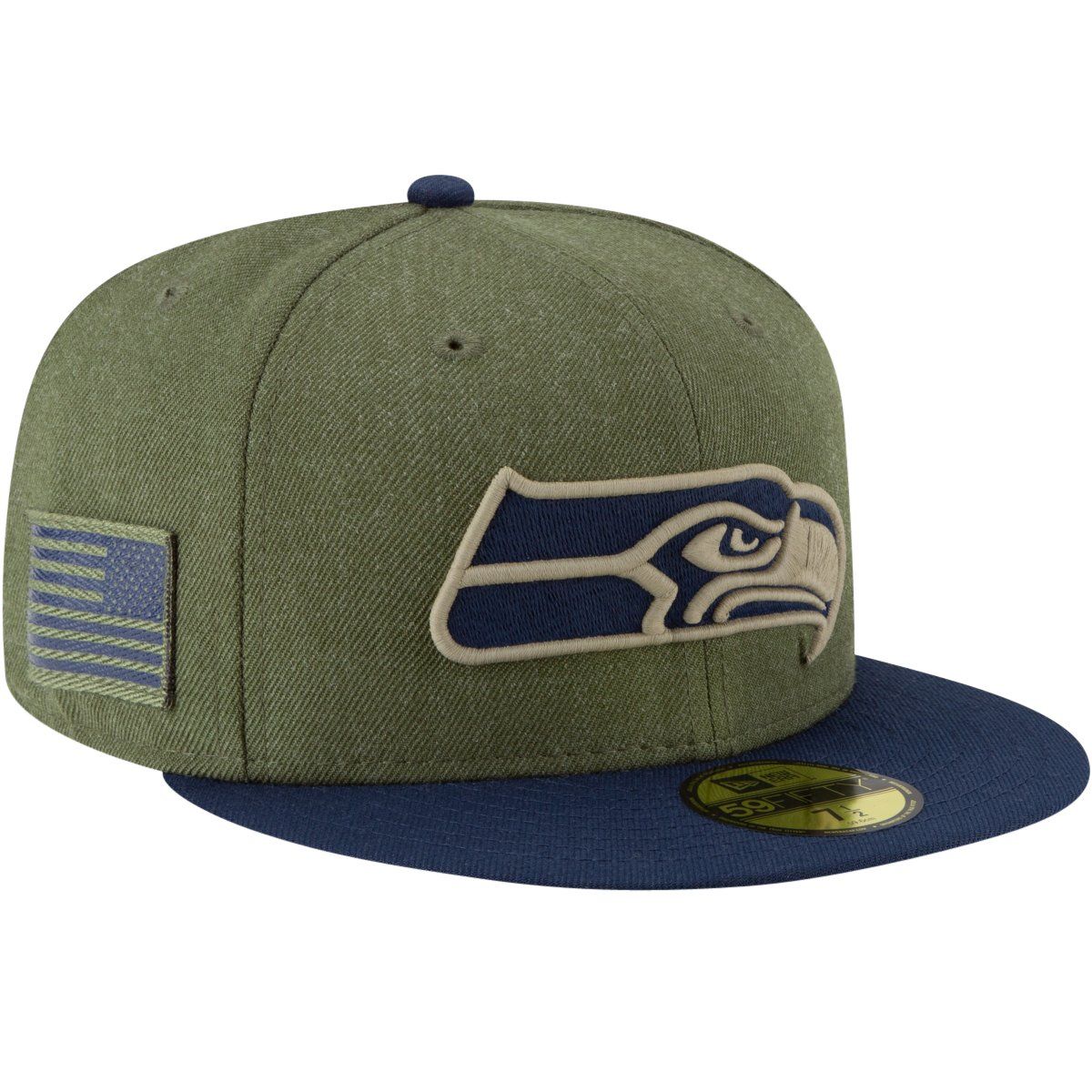 New Era 59Fifty Cap - Salute to Service Seattle Seahawks
