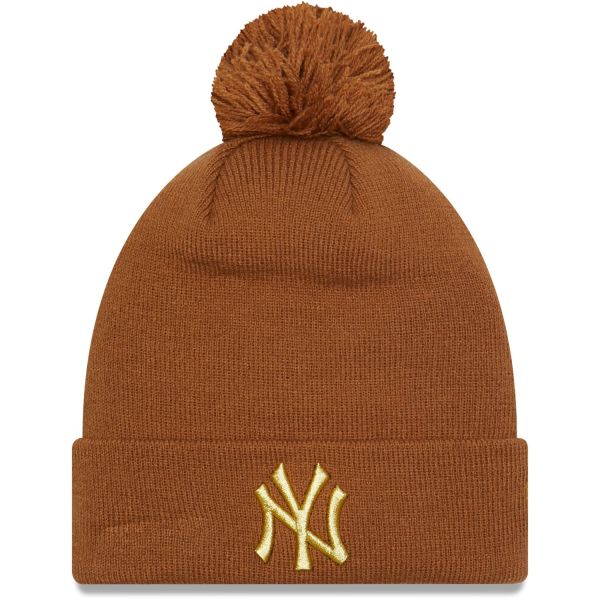 New Era Damen Wintermütze - METALLIC New York Yankees