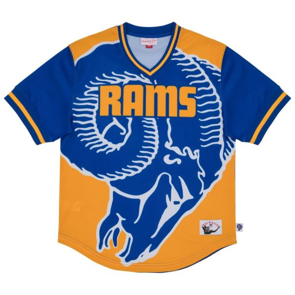 M&N JUMBOTRON NFL Mesh Jersey Los Angeles Rams