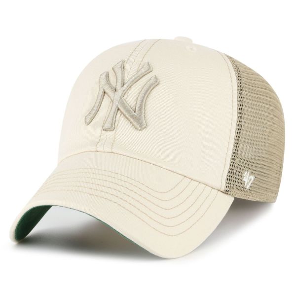 47 Brand Trucker Vintage Cap TRAWLER New York Yankees beige