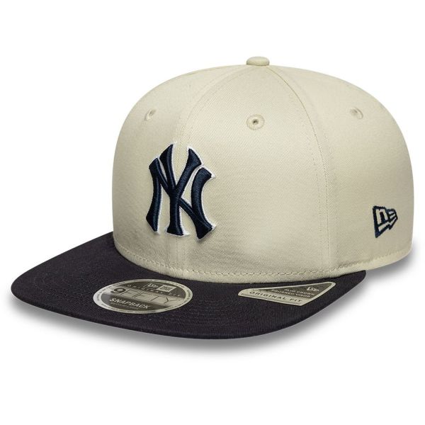 New Era Original-Fit Snapback Cap New York Yankees ivory