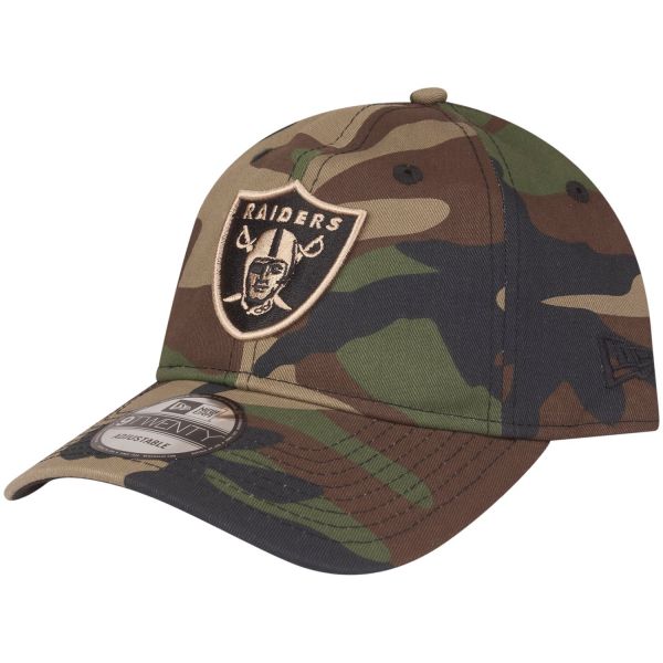 New Era 9Twenty Strapback Cap - Las Vegas Raiders wood camo