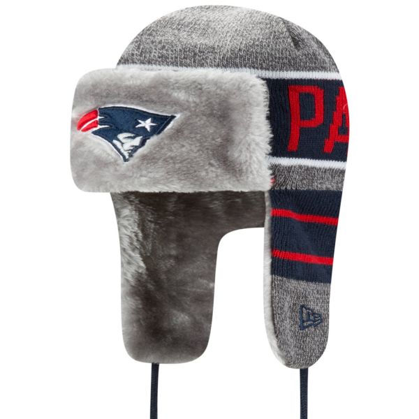 New Era Winter Hat FROSTY TRAPPER - New England Patriots