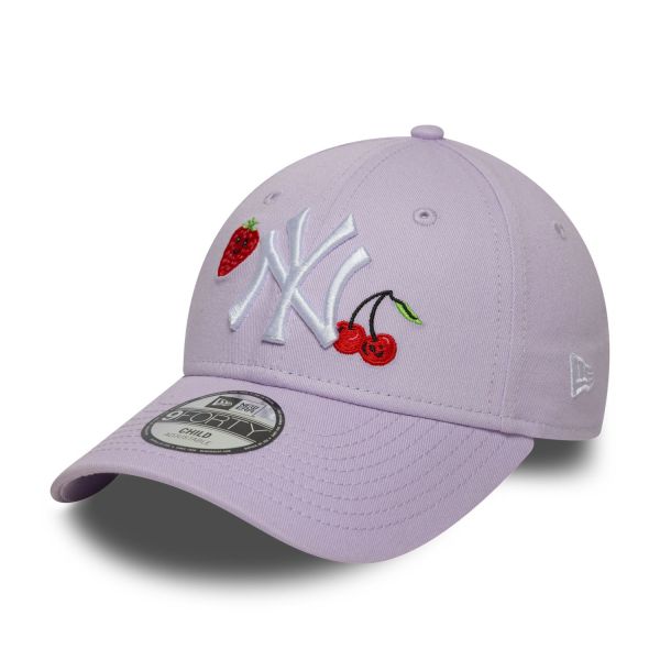 New Era Kinder 9Forty Cap - FRUIT ICON York Yankees sky blue