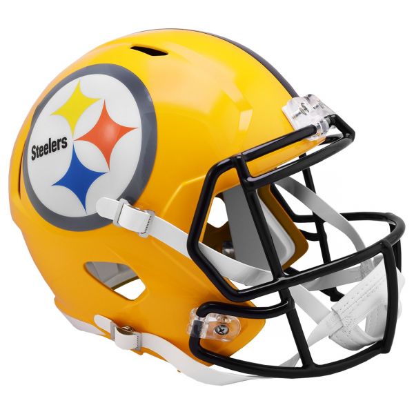 Riddell Speed Replica Casque - Pittsburgh Steelers 2007 gold